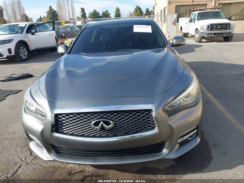 2015 Infiniti Q50 VIN: JN1BV7APXFM358922 Lot: 43957793