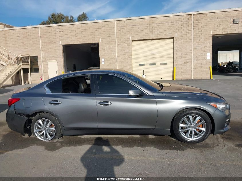 2015 Infiniti Q50 VIN: JN1BV7APXFM358922 Lot: 43957793