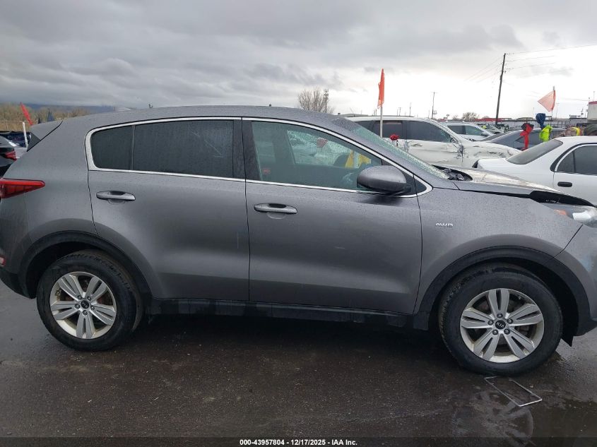 2017 Kia Sportage Lx VIN: KNDPMCAC5H7257283 Lot: 43957804