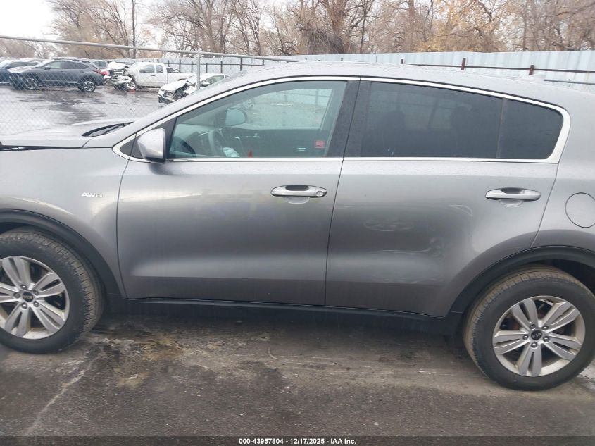 2017 Kia Sportage Lx VIN: KNDPMCAC5H7257283 Lot: 43957804
