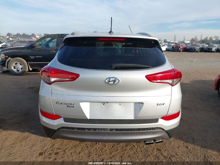 2016 Hyundai Tucson Eco VIN: KM8J33A23GU139938 Lot: 43957811
