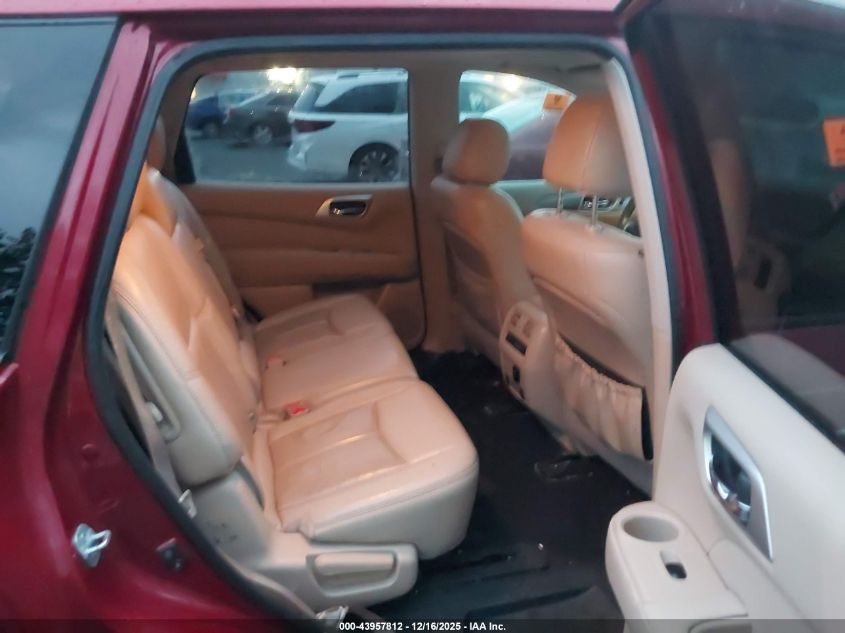 2017 Nissan Pathfinder Sl VIN: 5N1DR2MN4HC606805 Lot: 43957812