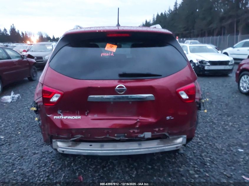 2017 Nissan Pathfinder Sl VIN: 5N1DR2MN4HC606805 Lot: 43957812
