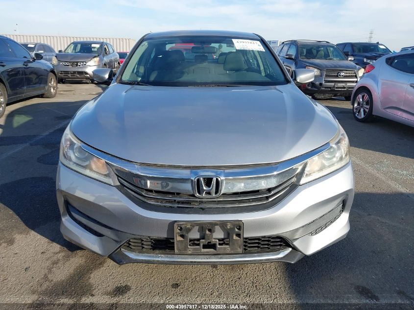 2017 Honda Accord Lx VIN: 1HGCR2F37HA228889 Lot: 43957817