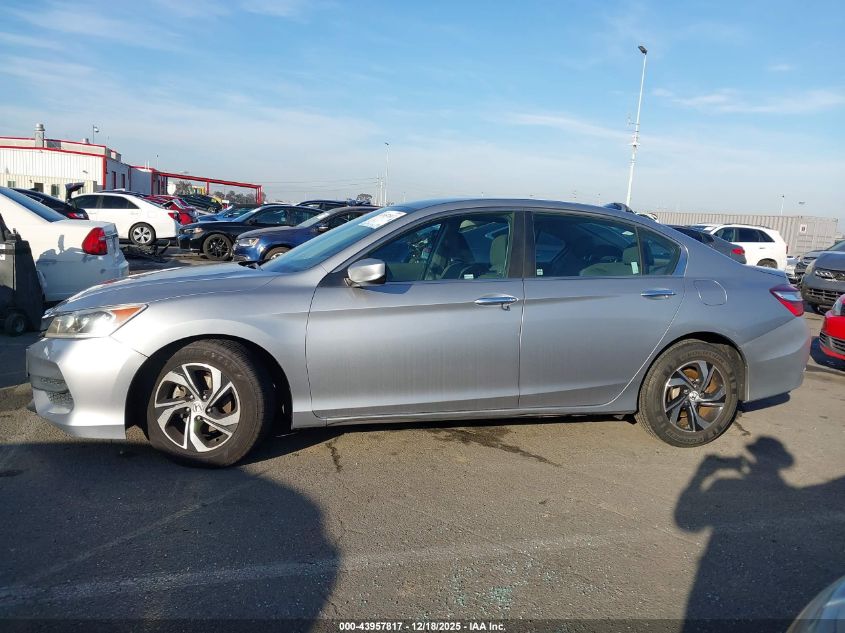 2017 Honda Accord Lx VIN: 1HGCR2F37HA228889 Lot: 43957817