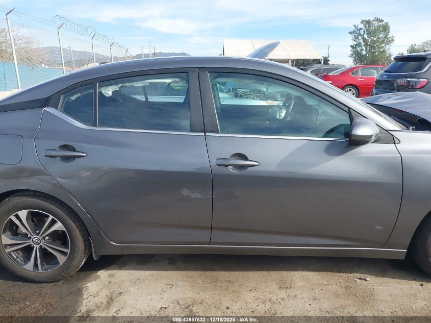 2021 Nissan Sentra Sv Xtronic Cvt VIN: 3N1AB8CV7MY254551 Lot: 43957832