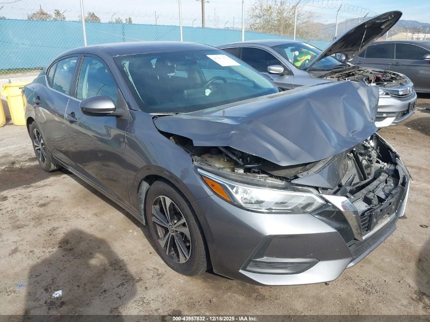 2021 Nissan Sentra Sv Xtronic Cvt VIN: 3N1AB8CV7MY254551 Lot: 43957832