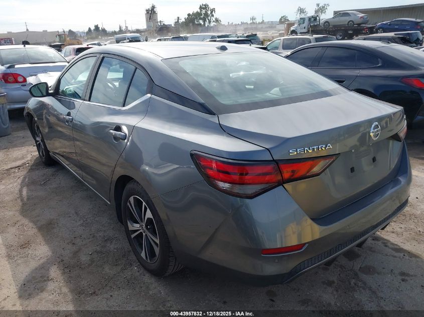 2021 Nissan Sentra Sv Xtronic Cvt VIN: 3N1AB8CV7MY254551 Lot: 43957832