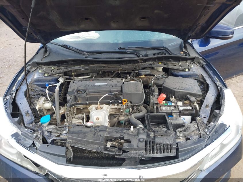 2017 Honda Accord Ex-L VIN: 1HGCR2F80HA155117 Lot: 43957833