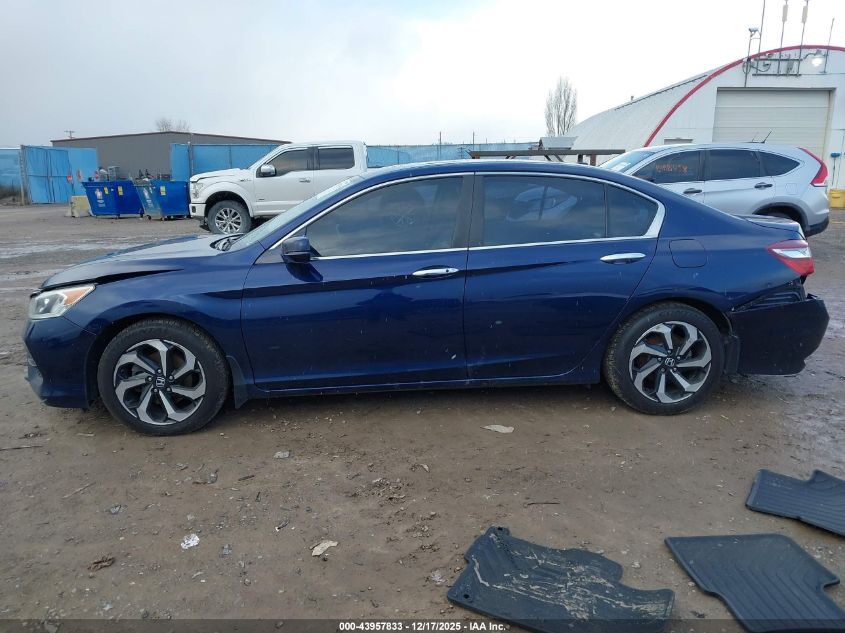 2017 Honda Accord Ex-L VIN: 1HGCR2F80HA155117 Lot: 43957833