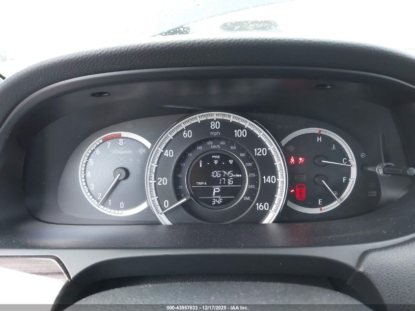 2017 Honda Accord Ex-L VIN: 1HGCR2F80HA155117 Lot: 43957833