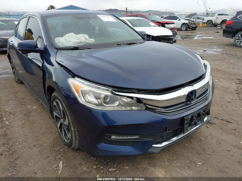 2017 Honda Accord Ex-L VIN: 1HGCR2F80HA155117 Lot: 43957833