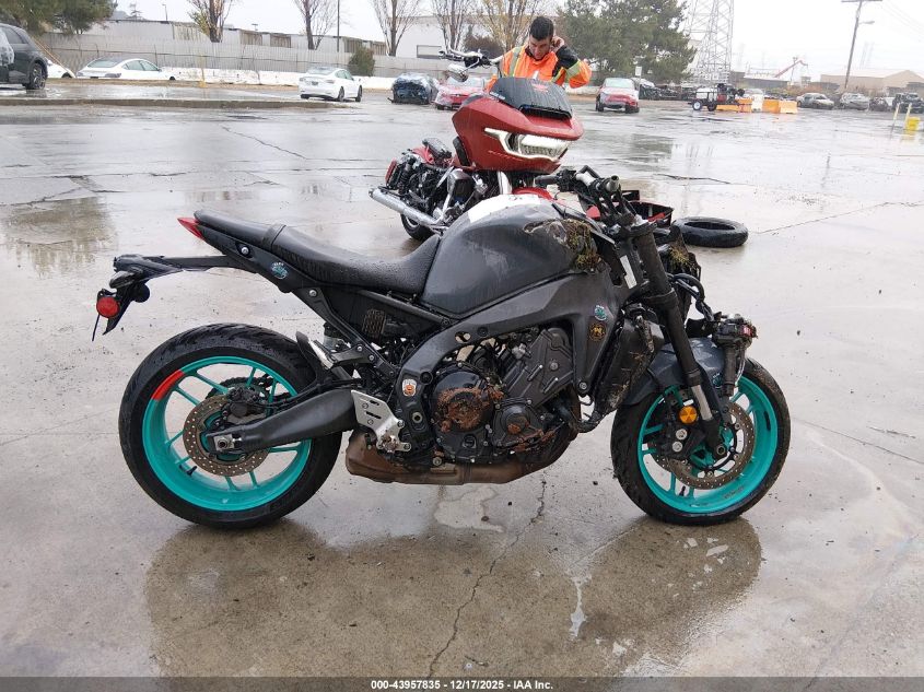 2022 Yamaha Mt09 VIN: JYARN71E0NA001948 Lot: 43957835