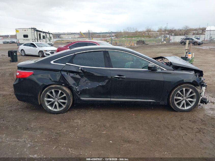 2017 Hyundai Azera VIN: KMHFG4JG4HA589001 Lot: 43957837