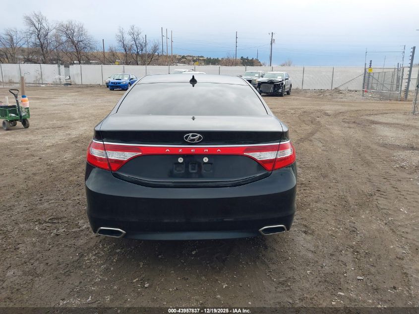 2017 Hyundai Azera VIN: KMHFG4JG4HA589001 Lot: 43957837