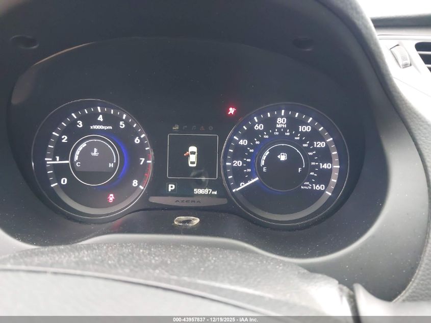 2017 Hyundai Azera VIN: KMHFG4JG4HA589001 Lot: 43957837