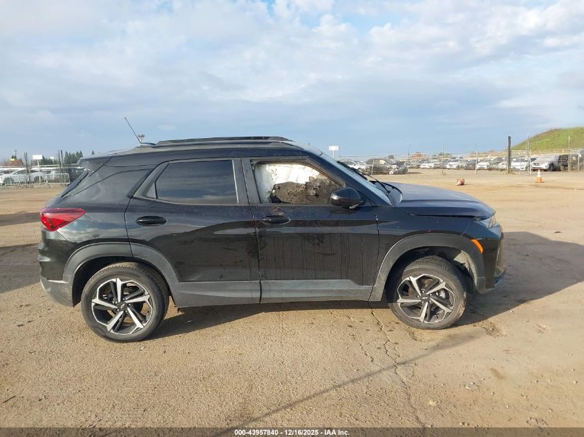 2022 Chevrolet Trailblazer Fwd Rs VIN: KL79MTSL6NB061852 Lot: 43957840