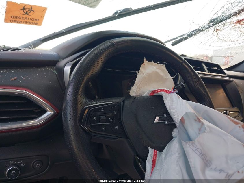 2022 Chevrolet Trailblazer Fwd Rs VIN: KL79MTSL6NB061852 Lot: 43957840