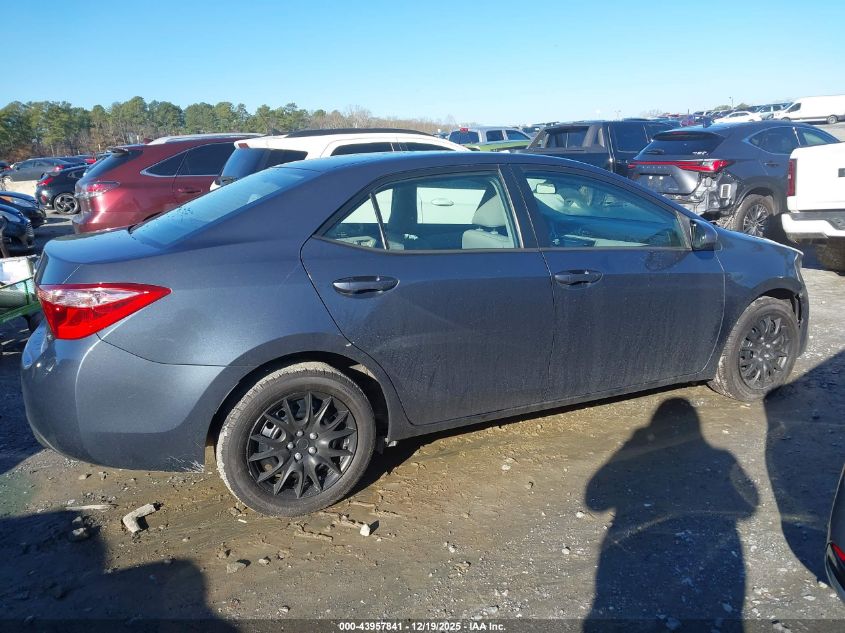 2017 Toyota Corolla Le VIN: 2T1BURHE2HC877964 Lot: 43957841