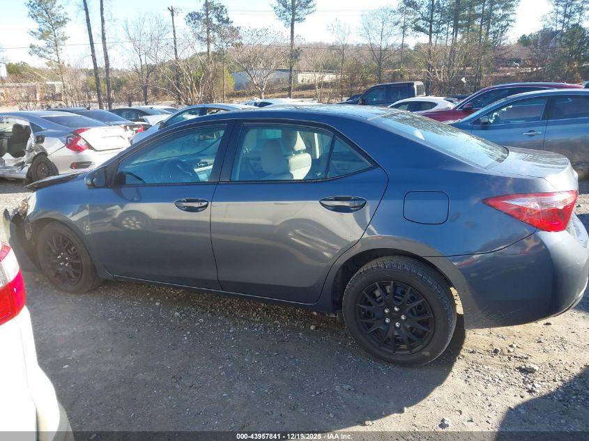 2017 Toyota Corolla Le VIN: 2T1BURHE2HC877964 Lot: 43957841