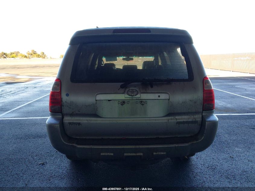 2006 Toyota 4Runner Limited V8 VIN: JTEBT17R568031938 Lot: 43957851