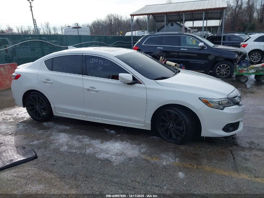 2016 Acura Ilx Premium A-Spec Packages/Technology Plus A-Spec Packages VIN: 19UDE2F88GA019896 Lot: 43957855