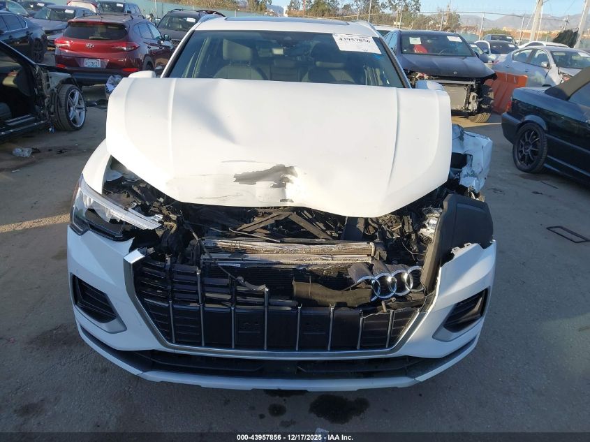 2020 Audi Q3 Premium 45 Tfsi Quattro Tiptronic VIN: WA1AECF31L1029704 Lot: 43957856