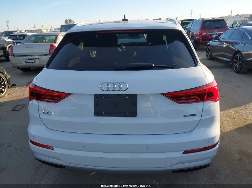 2020 Audi Q3 Premium 45 Tfsi Quattro Tiptronic VIN: WA1AECF31L1029704 Lot: 43957856