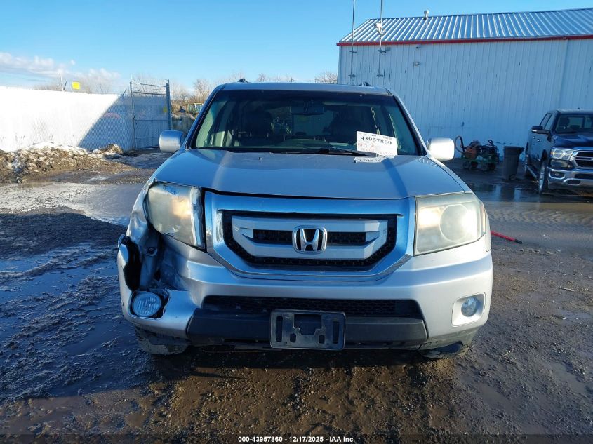 2011 Honda Pilot Touring VIN: 5FNYF4H9XBB056690 Lot: 43957860