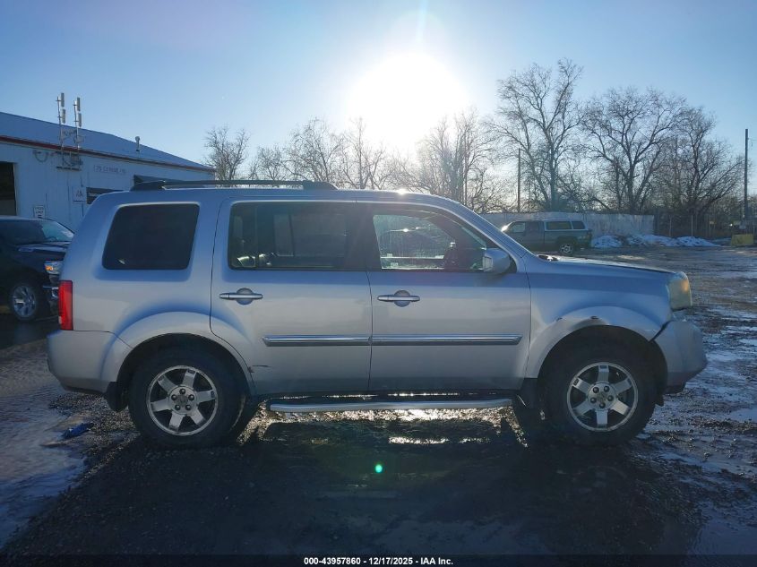 2011 Honda Pilot Touring VIN: 5FNYF4H9XBB056690 Lot: 43957860
