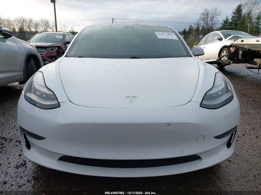 2020 Tesla Model 3 Standard Range Plus Rear-Wheel Drive/Standard Range Rear-Wheel Drive VIN: 5YJ3E1EA0LF612906 Lot: 43957862