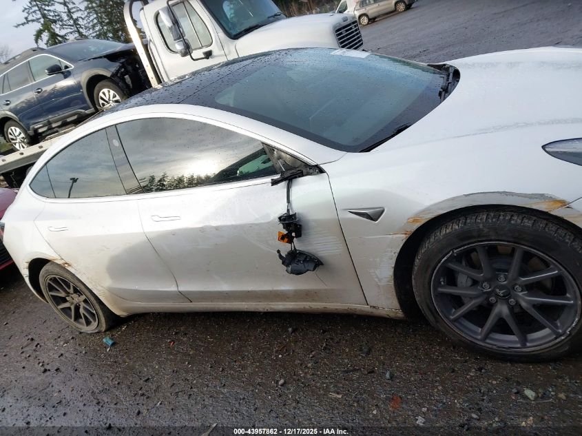 2020 Tesla Model 3 Standard Range Plus Rear-Wheel Drive/Standard Range Rear-Wheel Drive VIN: 5YJ3E1EA0LF612906 Lot: 43957862