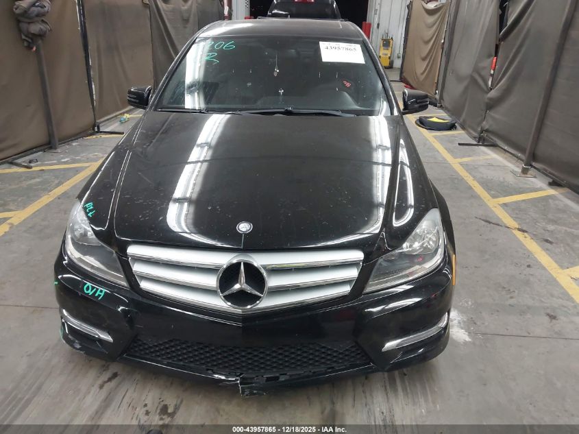 2013 Mercedes-Benz C 250 Sport VIN: WDDGF4HBXDA790617 Lot: 43957865