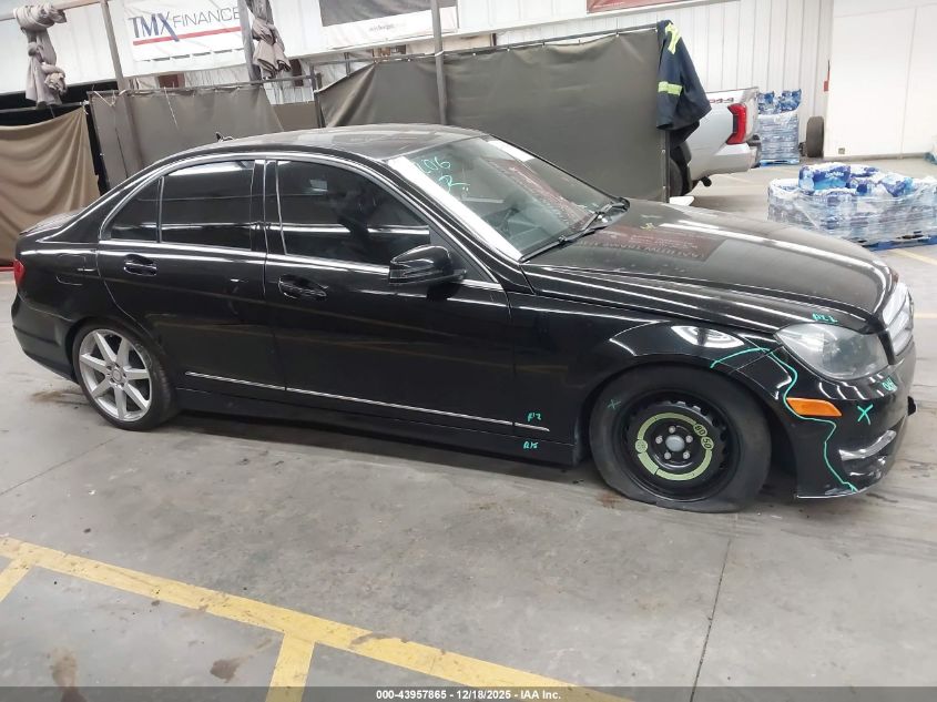 2013 Mercedes-Benz C 250 Sport VIN: WDDGF4HBXDA790617 Lot: 43957865