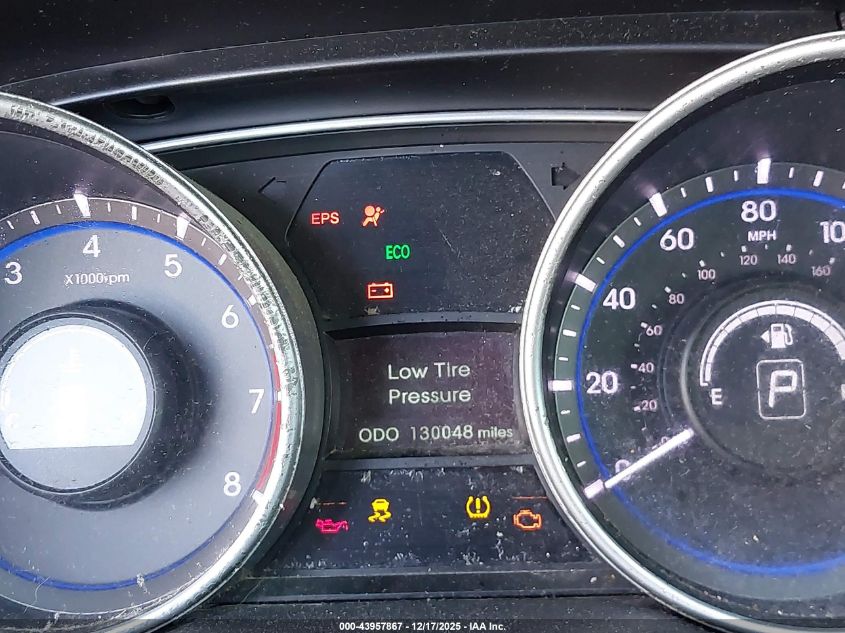 2014 Hyundai Sonata Gls VIN: 5NPEB4AC8EH817808 Lot: 43957867