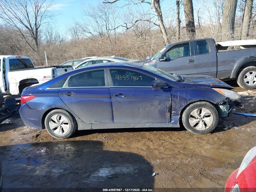 2014 Hyundai Sonata Gls VIN: 5NPEB4AC8EH817808 Lot: 43957867