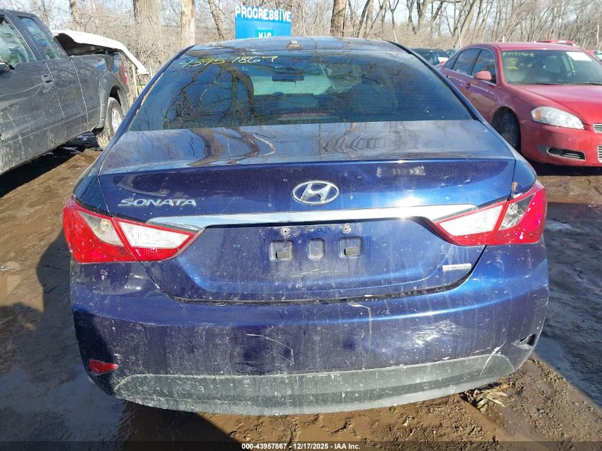 2014 Hyundai Sonata Gls VIN: 5NPEB4AC8EH817808 Lot: 43957867