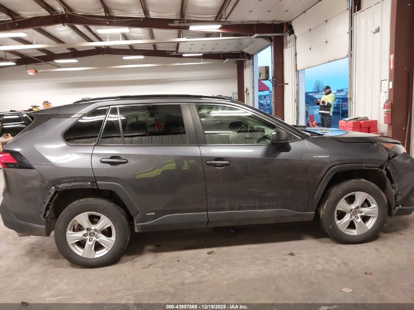 2019 Toyota Rav4 Hybrid Le VIN: JTMLWRFV7KD018445 Lot: 43957869