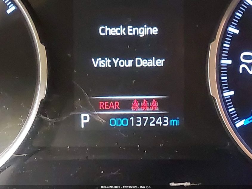 2019 Toyota Rav4 Hybrid Le VIN: JTMLWRFV7KD018445 Lot: 43957869