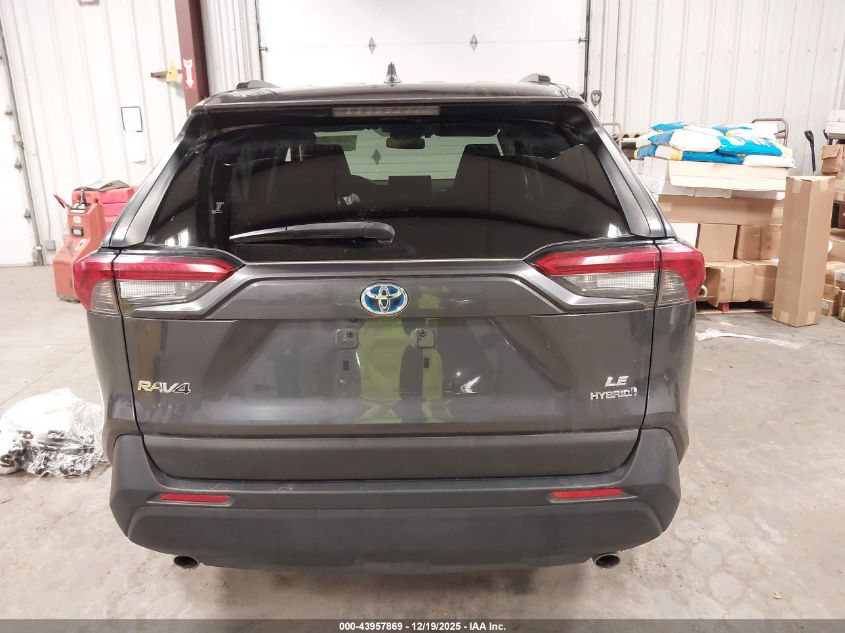 2019 Toyota Rav4 Hybrid Le VIN: JTMLWRFV7KD018445 Lot: 43957869