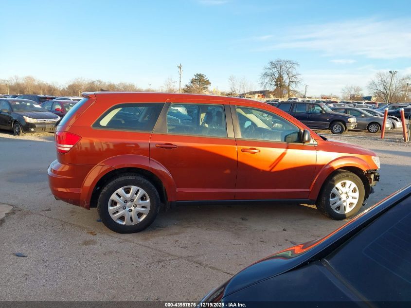 2014 Dodge Journey American Value Pkg VIN: 3C4PDCAB8ET227483 Lot: 43957876