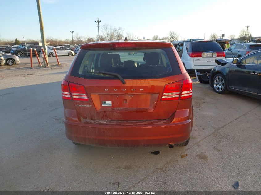 2014 Dodge Journey American Value Pkg VIN: 3C4PDCAB8ET227483 Lot: 43957876