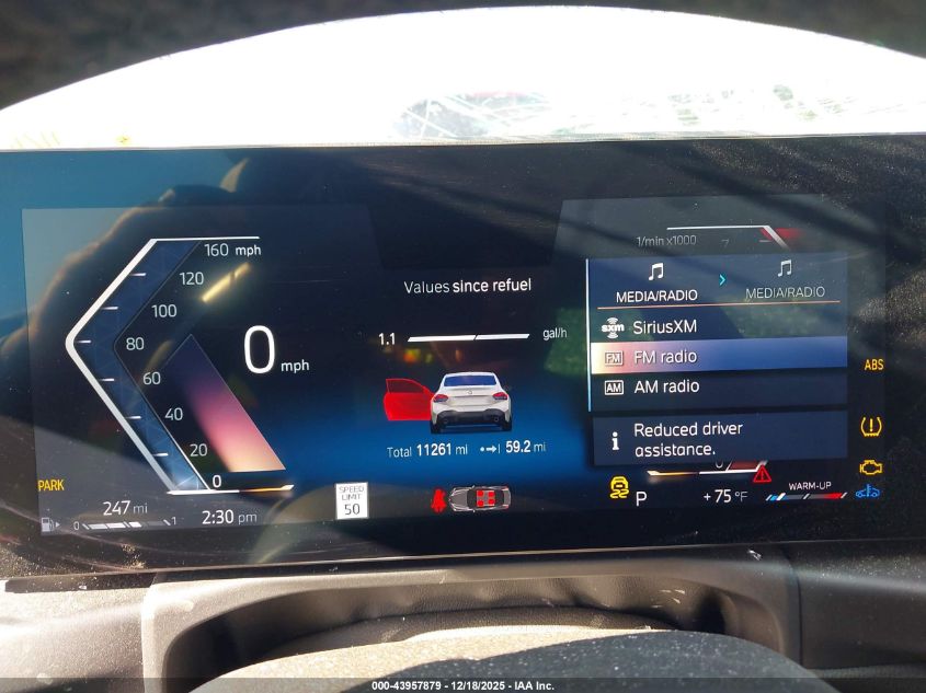 2024 BMW 230I VIN: 3MW23CM06R8E28490 Lot: 43957879