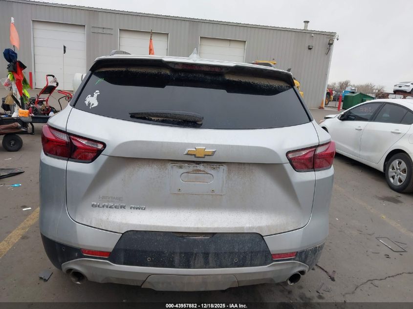 2020 Chevrolet Blazer Awd 2Lt VIN: 3GNKBHRS2LS618477 Lot: 43957882