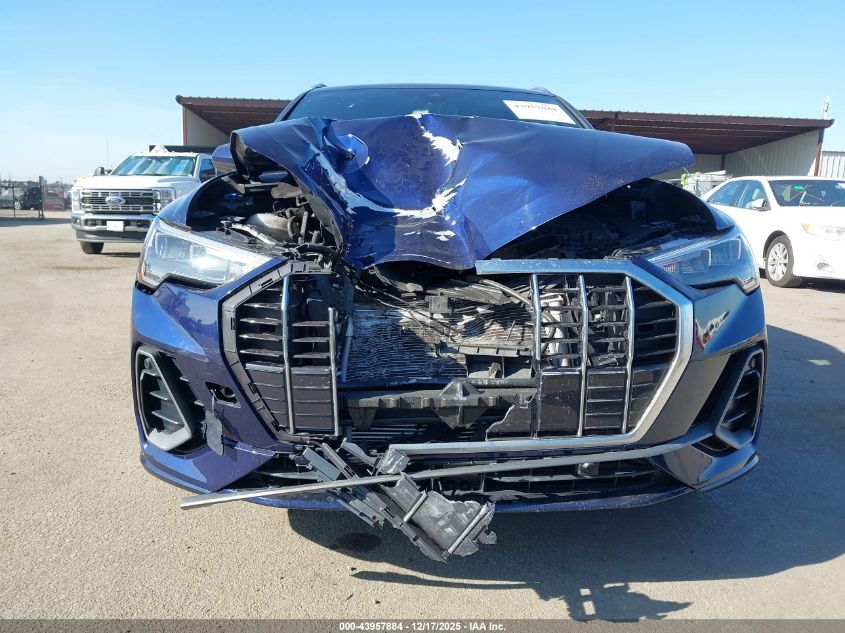 2022 Audi Q3 Premium 45 Tfsi S Line Quattro Tiptronic VIN: WA1DECF30N1146027 Lot: 43957884