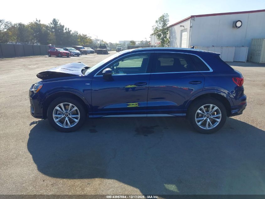 2022 Audi Q3 Premium 45 Tfsi S Line Quattro Tiptronic VIN: WA1DECF30N1146027 Lot: 43957884
