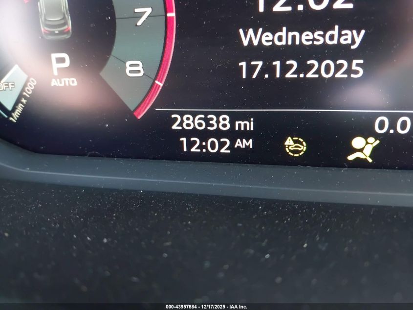 2022 Audi Q3 Premium 45 Tfsi S Line Quattro Tiptronic VIN: WA1DECF30N1146027 Lot: 43957884