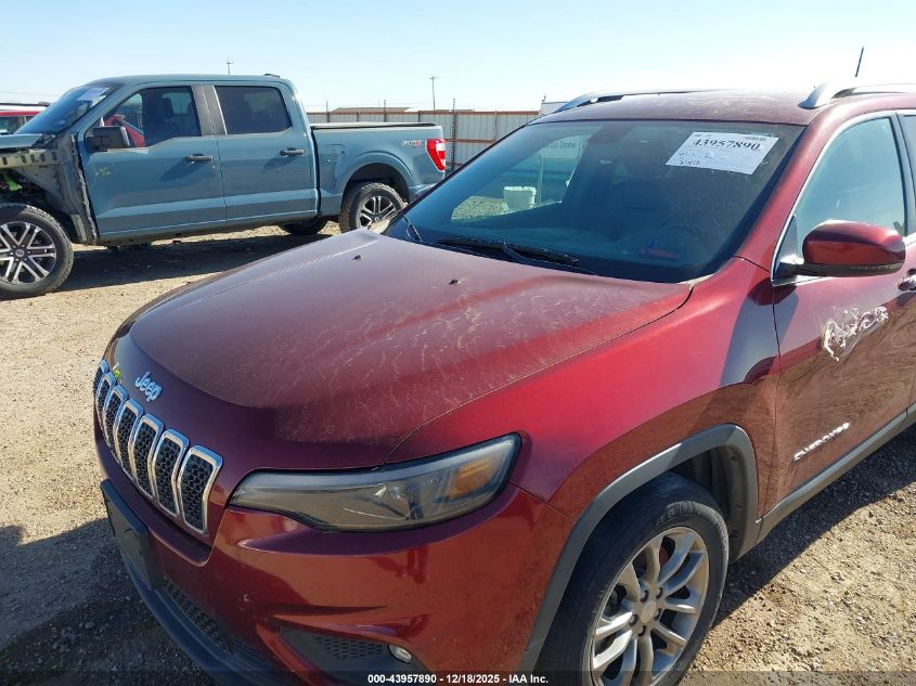 2019 Jeep Cherokee Latitude Plus Fwd VIN: 1C4PJLLB5KD393323 Lot: 43957890