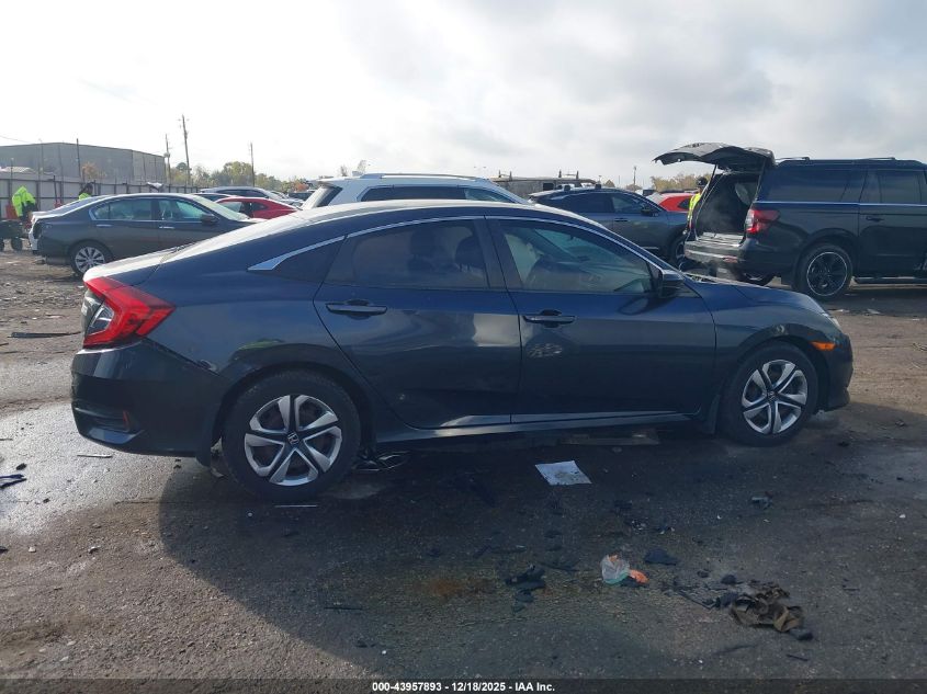 2017 Honda Civic Lx VIN: 19XFC2F58HE001013 Lot: 43957893