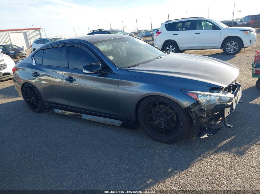 2015 Infiniti Q50 Premium VIN: JN1BV7AR1FM421830 Lot: 43957895